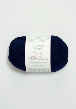 Sandnes Tynn Merinoull 5575 - Marine