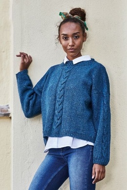 896149 - Sweater med snoninger