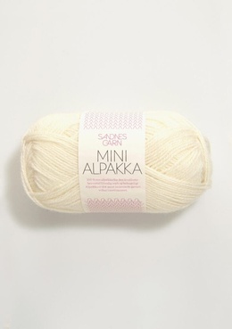Garn Sandnes Mini Alpakka 1012 - Natur