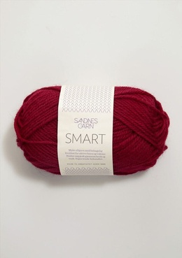 Garn Smart 4065 - Vinrød