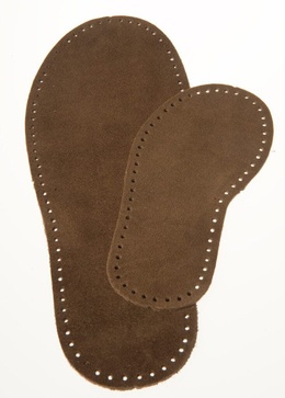 Lædersåler str. 1 år