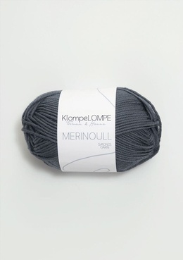 Garn Sandnes KlompeLompe Merinoull 6061 - Mørk Gråblå