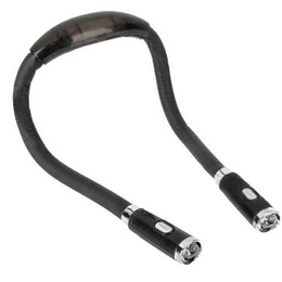 Huglight LED nakkelampe Sort