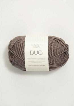 Garn Duo 2652 Mørk Beige