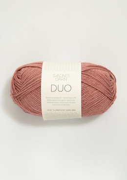 Garn Duo 3543 Varm Brun
