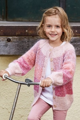 Strikkeopskrift på pigetrøje