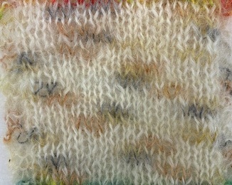 Mohairgarn Bella Color fra Permin