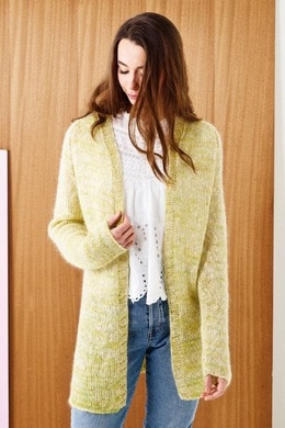 Lang cardigan i Martha