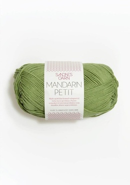 Garn Mandarin Petit 8734 Grøn