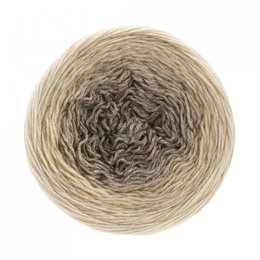 Garn til sjaler med silke i