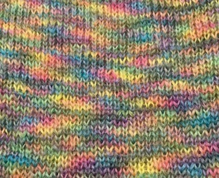 Mohairgarn Bella Color by Permin 883153 Gul-Pink-Turkis