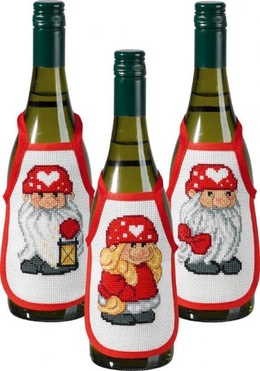 78-8217 Broderede Nisseforklæder