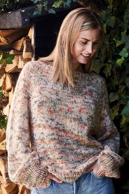 890814 - Raglanbluse med Angel