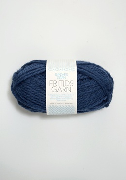 Garn Sandnes Fritidsgarn 6364 Mørk Blå