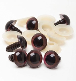 Sikkerhedsøjne Brune