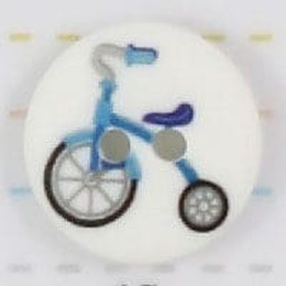 Knap Blå Cykel
