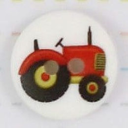 Knap med traktor