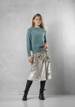 Strikkeopskrift på damebluse