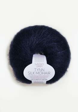 Garn Sandnes Tynn Silk Mohair 5581 Dyb Marine