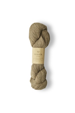 Garn Isager Alpaca 2 farve 7s Lysebrun