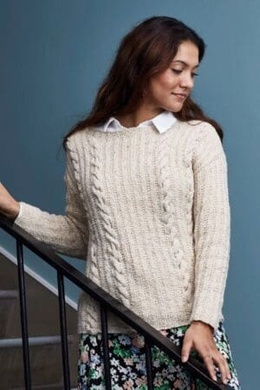 Sweater med snoninger