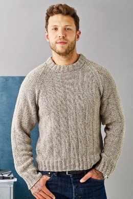 Strikkeopskrift på herresweater