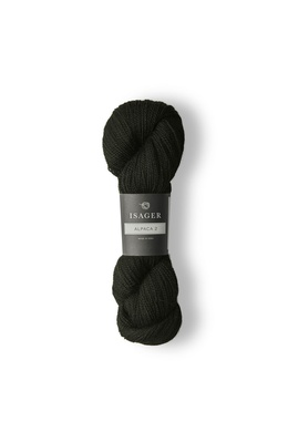 Garn Isager Alpaca 2 farve 30 Sort