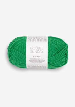Garn Sandnes Double Sunday 8236 Statement Green