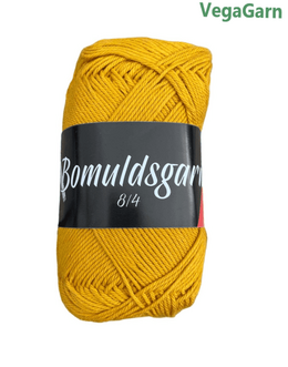 Billigt bomuldsgarn Bomuldsgarn 8/4 farve 34 Karrygul