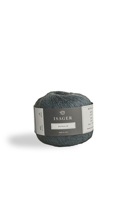 Garn Isager Bomulin farve 47 Antrasit