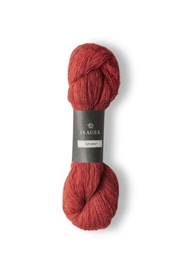 Garn Isager Spinni farve 28s Rød