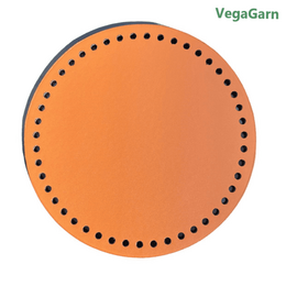 Rund læderbund til tasker