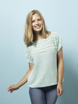 Strikkeopskrift på en sommerbluse