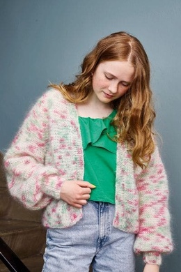 Strikkeopskrift på kort trøje