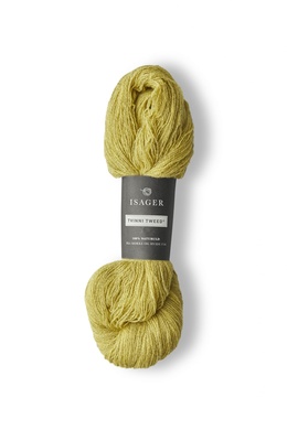Garn Isager Tvinni farve 35s Gulgrøn