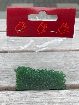 Glasperler Mørkegrøn