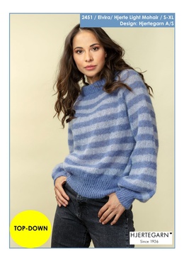 Strikkeopskrift Elvira