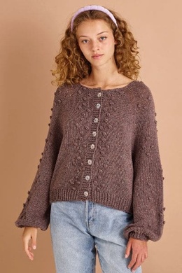 Strikkeopskrift på trøje med bomber