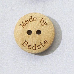 "Made by Bedste" Knap 18 mm
