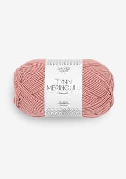 Garn Tynn Merinoull 4033 Ferskenblomst