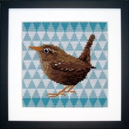 Broderi med gærdesmutte