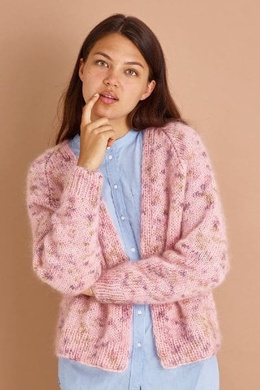 Strikkeopskrift på kort raglantrøje