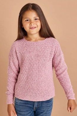 Strikkeopskrift på bluse med struktur