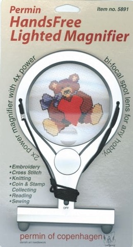 Håndfri lup med lup