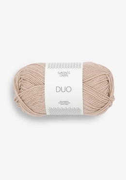 Garn Sandnes Duo 3021 Lys Beige
