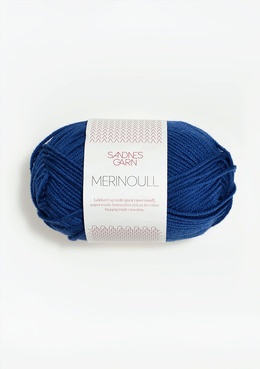 Garn Sandnes Merinoull 5846 Blå