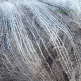 Garn Kid Color 0001 Grå