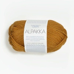 Garn Alpakka 2335 Sennepsgul