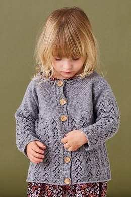 Strikkeopskrift på trøje med hulmønster