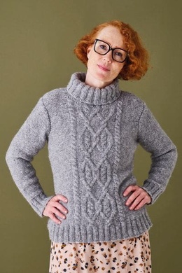 Strikkeopskrift Aransweater